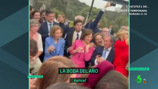 XPLICA Las imágenes de la reina Sofía en la boda de Almeida XPLICA Las imágenes de la reina Sofía en la boda de Almeida