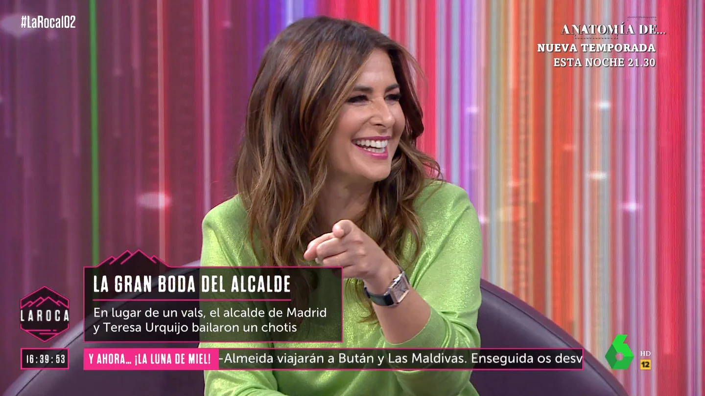 Nuria Roca se siente identificada con el baile de Almeida Nuria Roca se siente identificada con el baile de Almeida