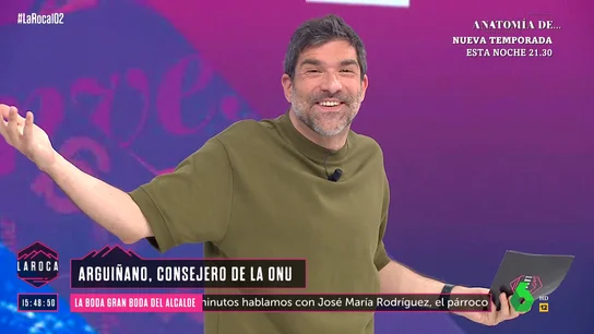 LA ROCA-Nacho García, sobre el mensaje de Karlos Arguiñano a Netanyahu: "Ya ha hecho más que Biden" LA ROCA-Nacho García, sobre el mensaje de Karlos Arguiñano a Netanyahu: "Ya ha hecho más que Biden"