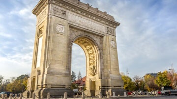Arco del triunfo de Bucarest, en Rumania