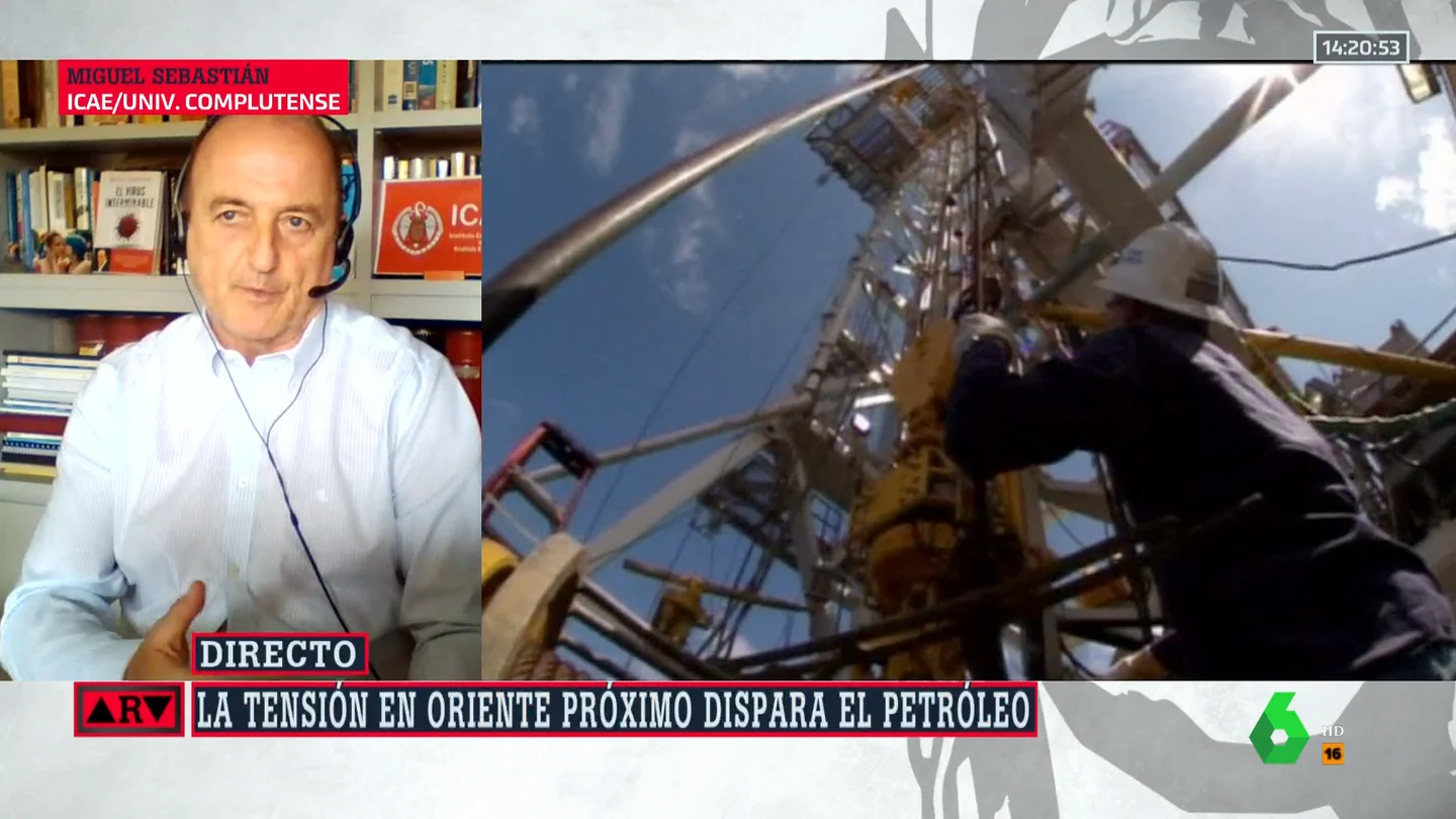 ARV- Miguel Sebastián analiza la subida del precio del petróleo: "No es nada dramático" ARV- Miguel Sebastián analiza la subida del precio del petróleo: "No es nada dramático"