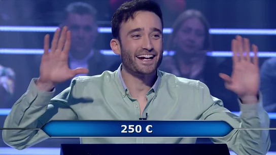Un concursante de ¿Quién quiere ser millonario?, a punto de irse a casa en la segunda pregunta: "Me he dado cuenta yo solito" Un concursante de ¿Quién quiere ser millonario?, a punto de irse a casa en la segunda pregunta: "Me he dado cuenta yo solito"
