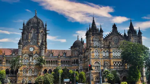 Chhatrapati Shivaji, estación de tren de la India Chhatrapati Shivaji, estación de tren de la India