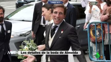 Cristina Pardo, sobre el 'no' beso de Almeida y Urquijo tras la boda: "Se puede dar un beso en los labios sin meterse la lengua hasta el corvejón"