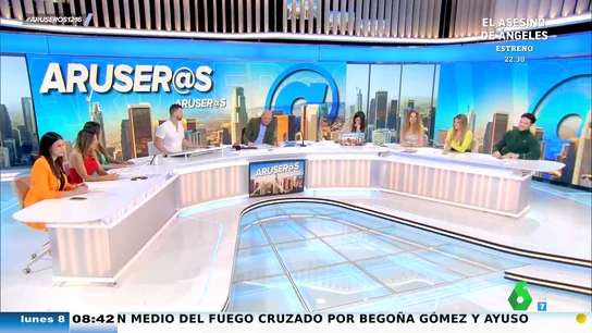 "No es verdad": la reacción de Alfonso Arús tras el dardo de Hans Arús por su edad "No es verdad": la reacción de Alfonso Arús tras el dardo de Hans Arús por su edad