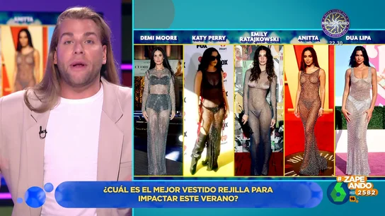 Eduardo Navarrete recrea en Zapeando el 'perreo' viral de Anitta a Isabel Díaz Ayuso Eduardo Navarrete recrea en Zapeando el 'perreo' viral de Anitta a Isabel Díaz Ayuso