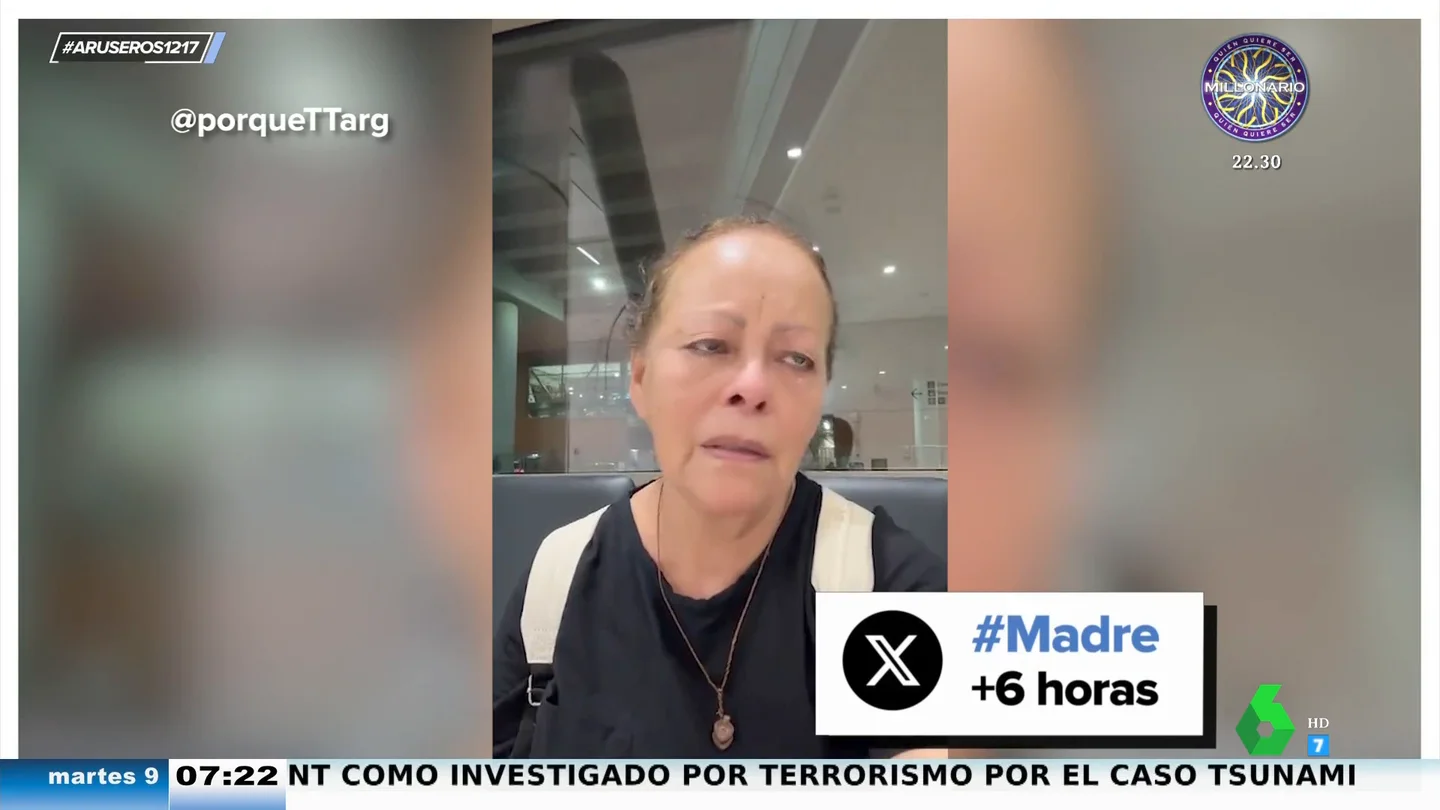 La tristeza de una madre cuando su hija se olvida de recogerla en el aeropuerto: "A mí nunca se me olvidó ella" La tristeza de una madre cuando su hija se olvida de recogerla en el aeropuerto: "A mí nunca se me olvidó ella"