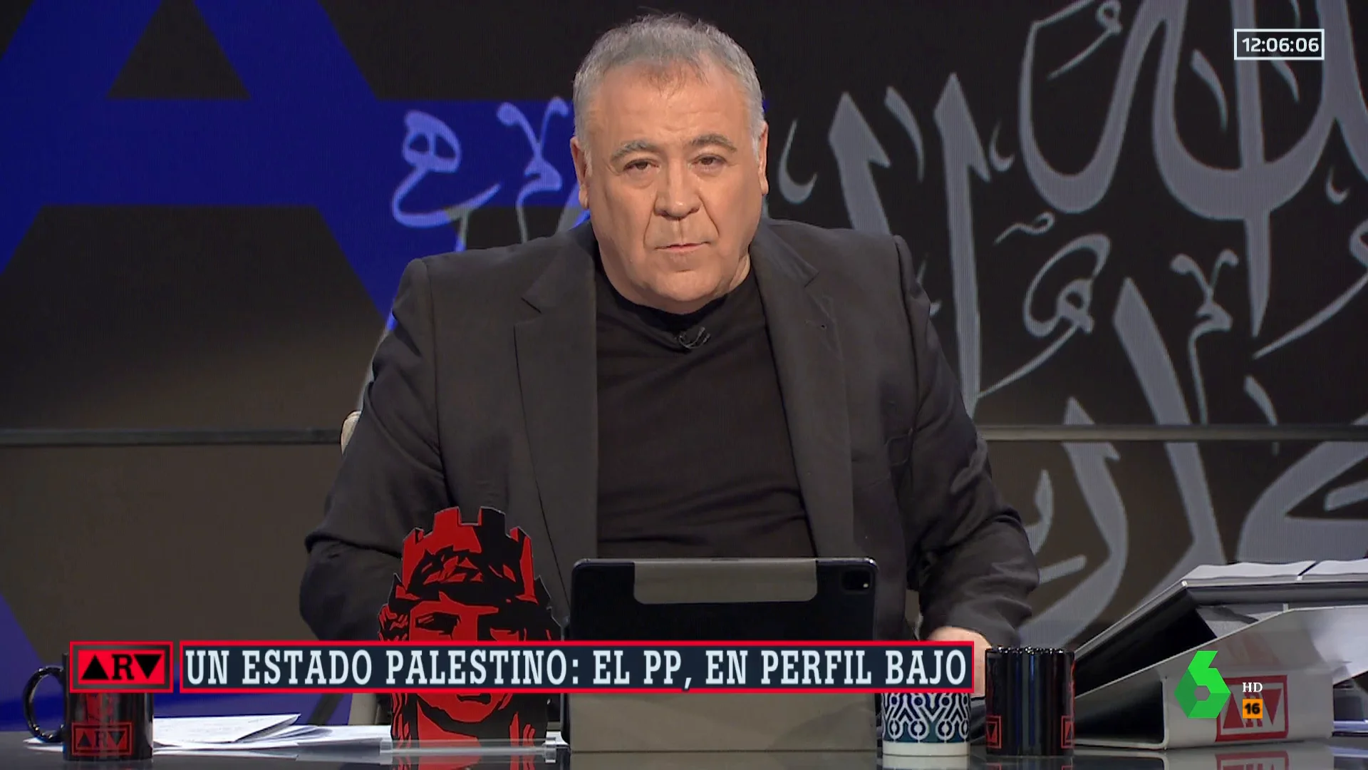 ARV- Ferreras, tajante sobre Aznar: "Antes era un personaje absurdo y ahora es esperpéntico"
