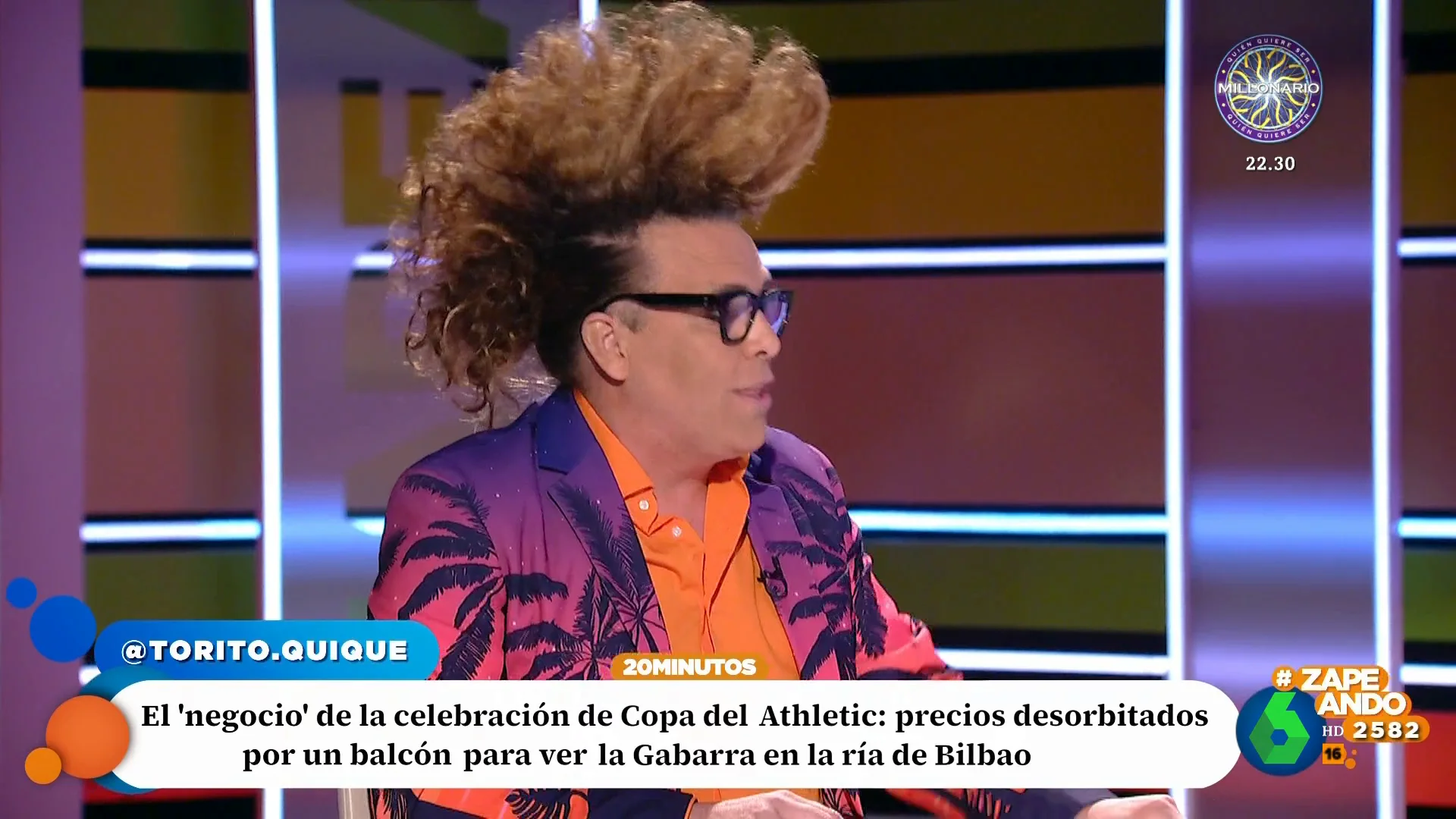 Torito confiesa lo que le ocurrió con una entrada para un concierto de Madonna en Barcelona: "Me la habían metido doblada"