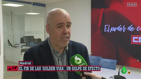 ARV - Las dos claves Unai Sordo (UGT) para mejorar el acceso a la vivienda en España, tras la eliminación de las Golden Visa ARV - Las dos claves Unai Sordo (UGT) para mejorar el acceso a la vivienda en España, tras la eliminación de las Golden Visa