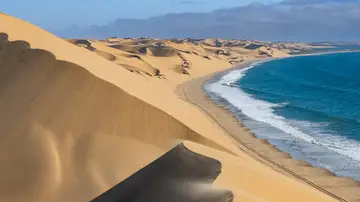 El desierto de Namib, en Namibia, en África