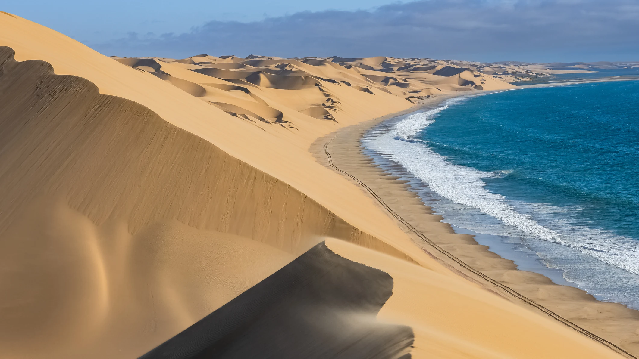 El desierto de Namib, en Namibia, en &Aacute;frica