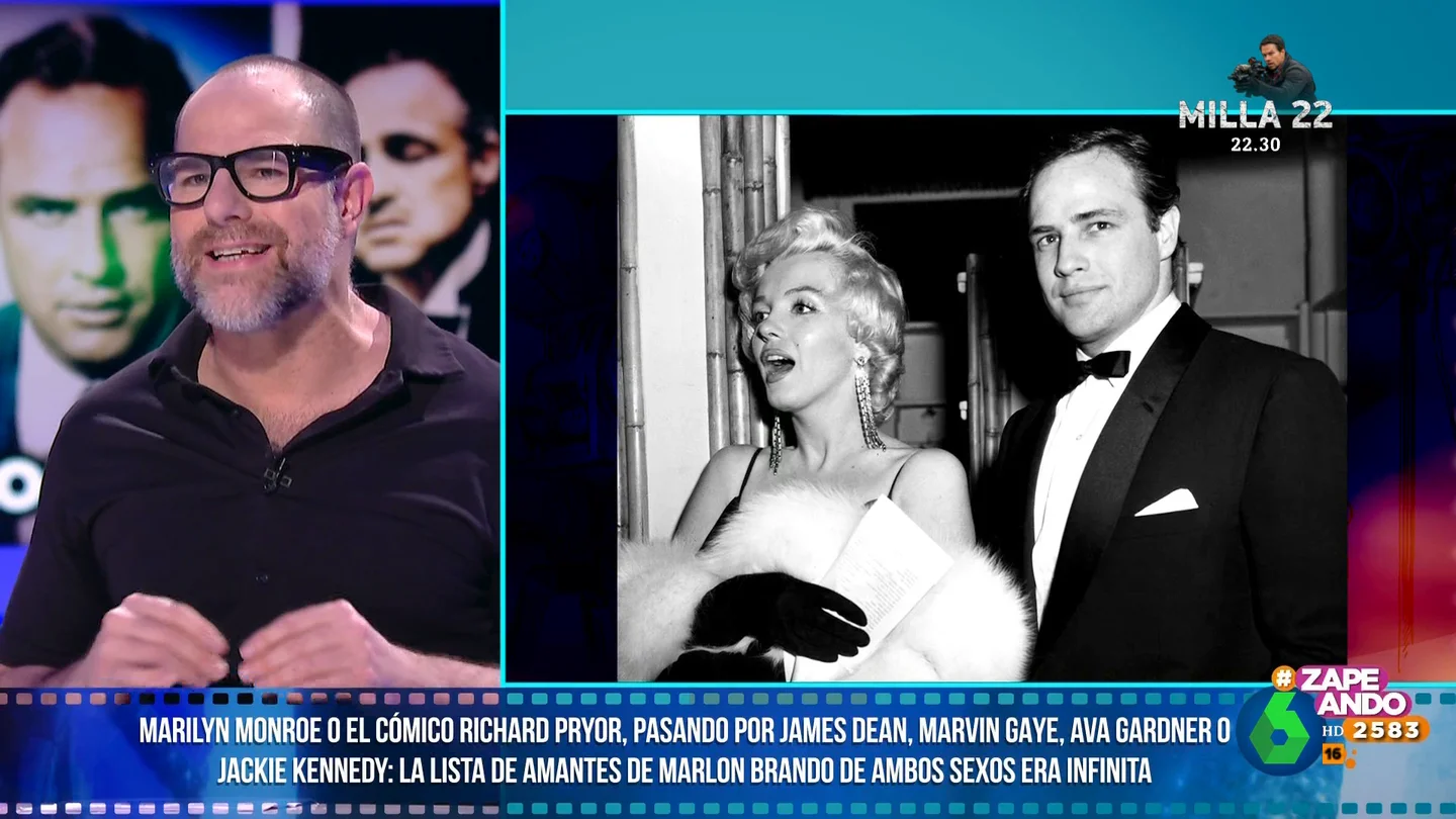 De Marilyn Monroe a James Dean: Alberto Rey repasa la lista de amantes de Marlon Brando De Marilyn Monroe a James Dean: Alberto Rey repasa la lista de amantes de Marlon Brando