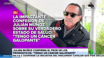 Julián Muñoz confirma su enfermedad: "Tengo un cáncer galopante"