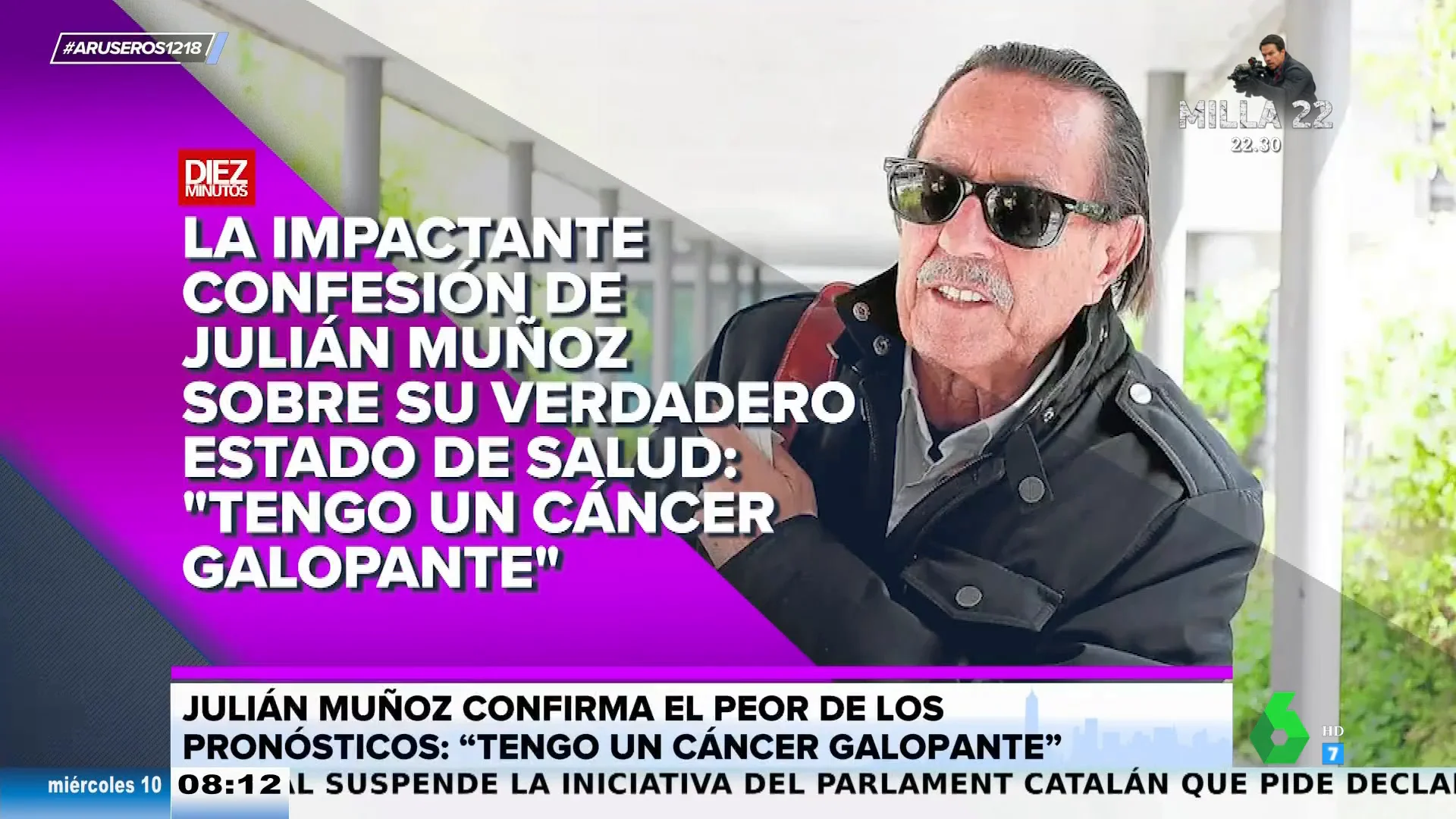 Julián Muñoz confirma su enfermedad: "Tengo un cáncer galopante"