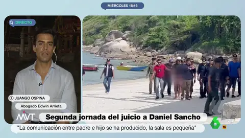 MVT "No creo que haya sorpresas: el pronóstico del abogado de Edwin Arrieta sobre el juicio a Daniel Sancho