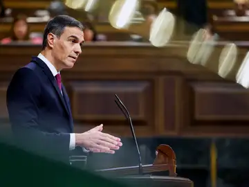 Imagen de archivo de Pedro Sánchez en el Congreso de los Diputados.