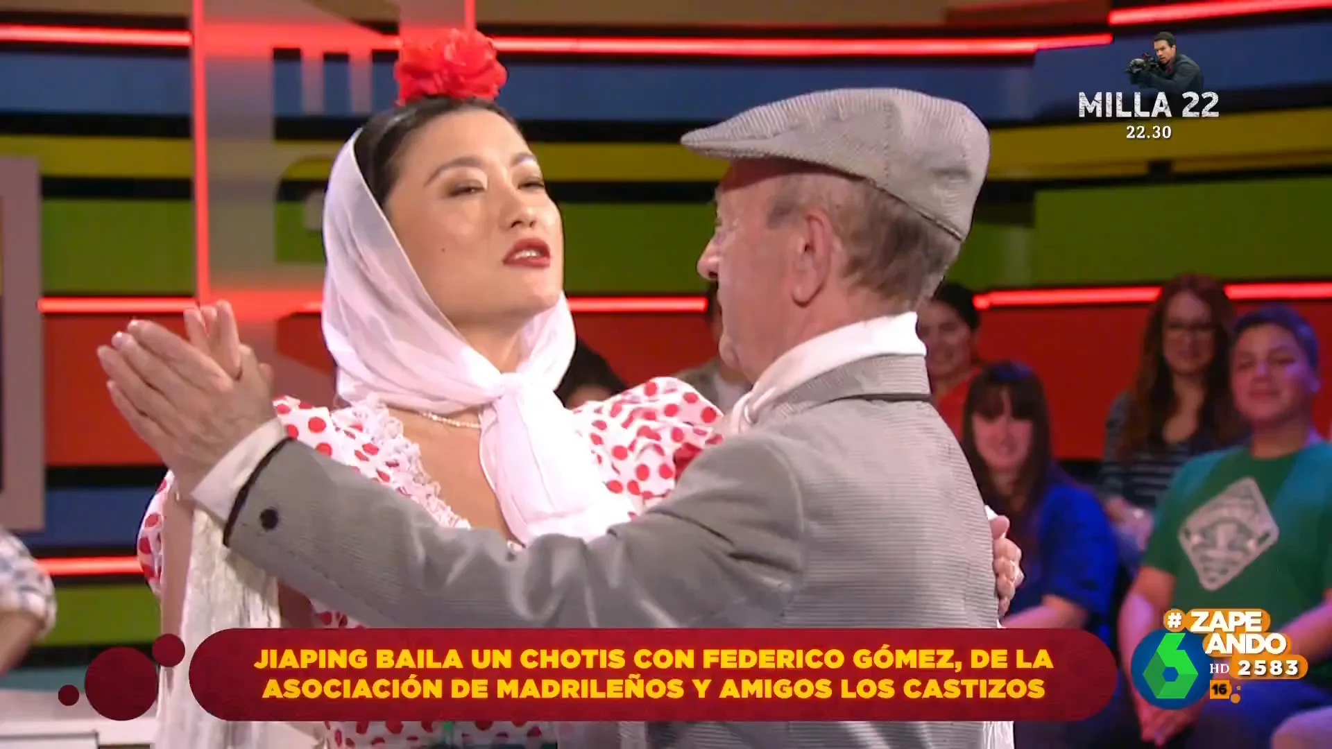 Dani Mateo, asombrado tras ver a Jiaping bailar el chotis: "Desde 'Dirty Dancing' no veía algo así"