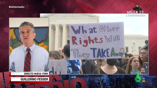 "Ya son 17 estados los que retroceden 160 años": Guillermo Fesser, tras la decisión de Arizona de avalar una ley que prohíbe el aborto "Ya son 17 estados los que retroceden 160 años": Guillermo Fesser, tras la decisión de Arizona de avalar una ley que prohíbe el aborto