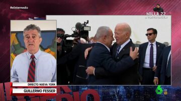 Guillermo Fesser, sobre la crítica de Biden a los ataques de Israel: "Lo condena mientras sigue enviando bombas de destrucción masiva"
