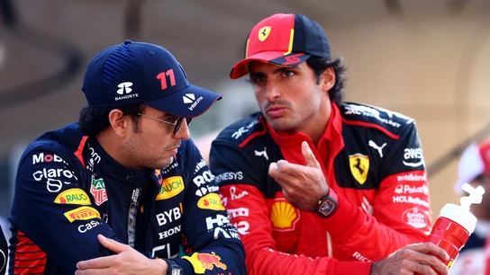Sergio Pérez y Carlos Sainz Sergio Pérez y Carlos Sainz
