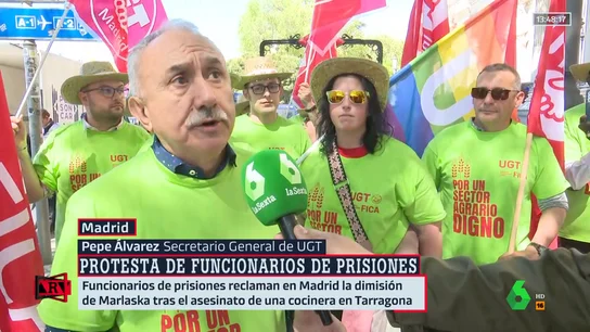 ARV- Pepe Álvarez (UGT) pide al Gobierno reunirse para solucionar el problema del campo: "No tenemos tantos tractores, pero somos muchos" ARV- Pepe Álvarez (UGT) pide al Gobierno reunirse para solucionar el problema del campo: "No tenemos tantos tractores, pero somos muchos"