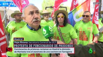 ARV- Pepe Álvarez (UGT) pide al Gobierno reunirse para solucionar el problema del campo: "No tenemos tantos tractores, pero somos muchos"
