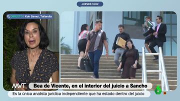 Bea de Vicente, la única analista independiente que ha entrado al juicio a Daniel Sancho: "He hablado con todas las partes"