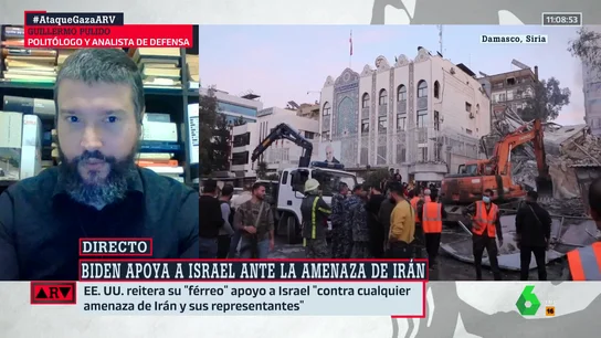 ARV- Guillermo Pulido da las claves sobre cómo podría ser el "inminente" ataque de Irán a Israel ARV- Guillermo Pulido da las claves sobre cómo podría ser el "inminente" ataque de Irán a Israel