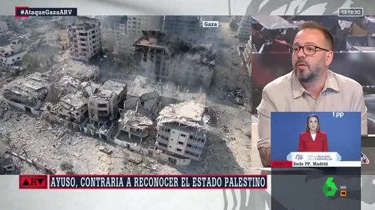 ARV - Antonio Maestre sobre Ayuso y Palestina ARV - Antonio Maestre sobre Ayuso y Palestina