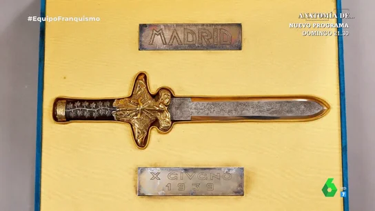 Daga que regaló el yerno de Mussolini a Franco Daga que regaló el yerno de Mussolini a Franco