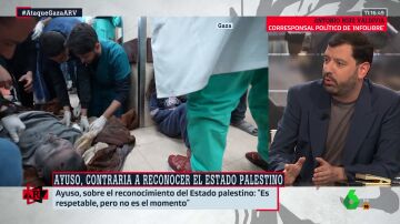 Valdivia tacha de "barbaridad" las palabras de Ayuso sobre Palestina: "Es incoherente con el PP y con la Historia"