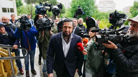 Imagen de archivo de Rafael Amargo a su llegada a la Audiencia Provincial de Madrid. Imagen de archivo de Rafael Amargo a su llegada a la Audiencia Provincial de Madrid.