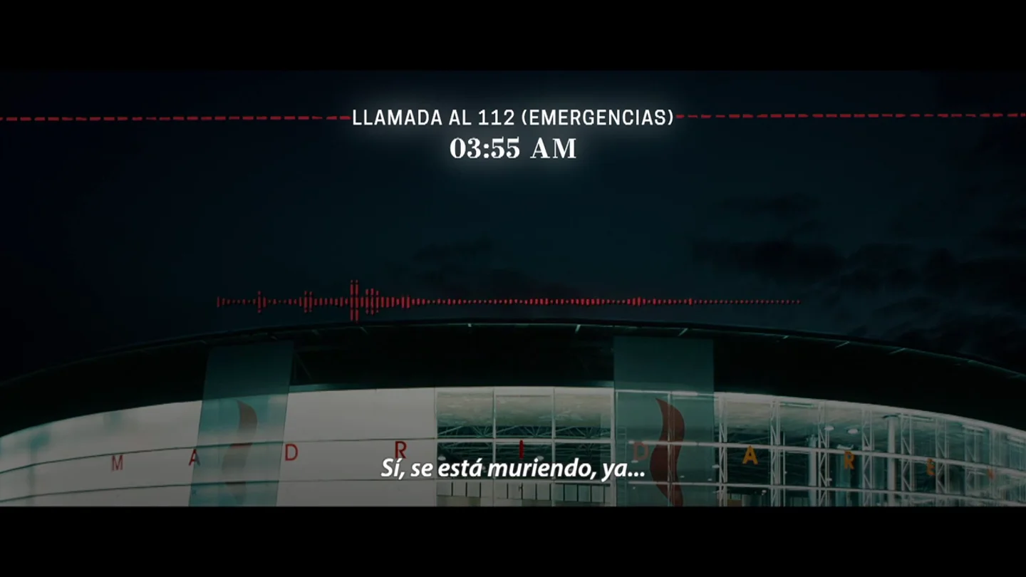 "Sí, se está muriendo, ya...": la impactante llamada de una joven pidiendo auxilio al Samur en el Madrid Arena "Sí, se está muriendo, ya...": la impactante llamada de una joven pidiendo auxilio al Samur en el Madrid Arena