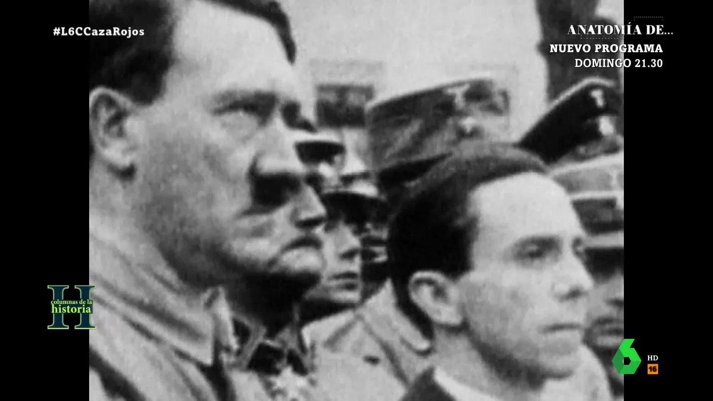 Conocer a Adolf Hitler: el 'premio' del ministro franquista Serrano Suñer a Pedro Urraca por sus 'cacerías de rojos' Pedro Urraca fue un policía franquista con la misión de perseguir y capturar a los políticos republicanos en el exilio. En este vídeo, la nieta de Urraca, Loreto, explica a laSexta Columna el agradecimiento de Serrano Suñer por sus 'logros'.