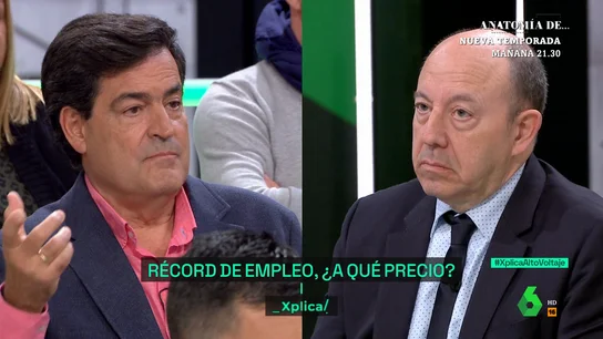 Tenso debate entre Gonzalo Bernardos y un empresario Tenso debate entre Gonzalo Bernardos y un empresario