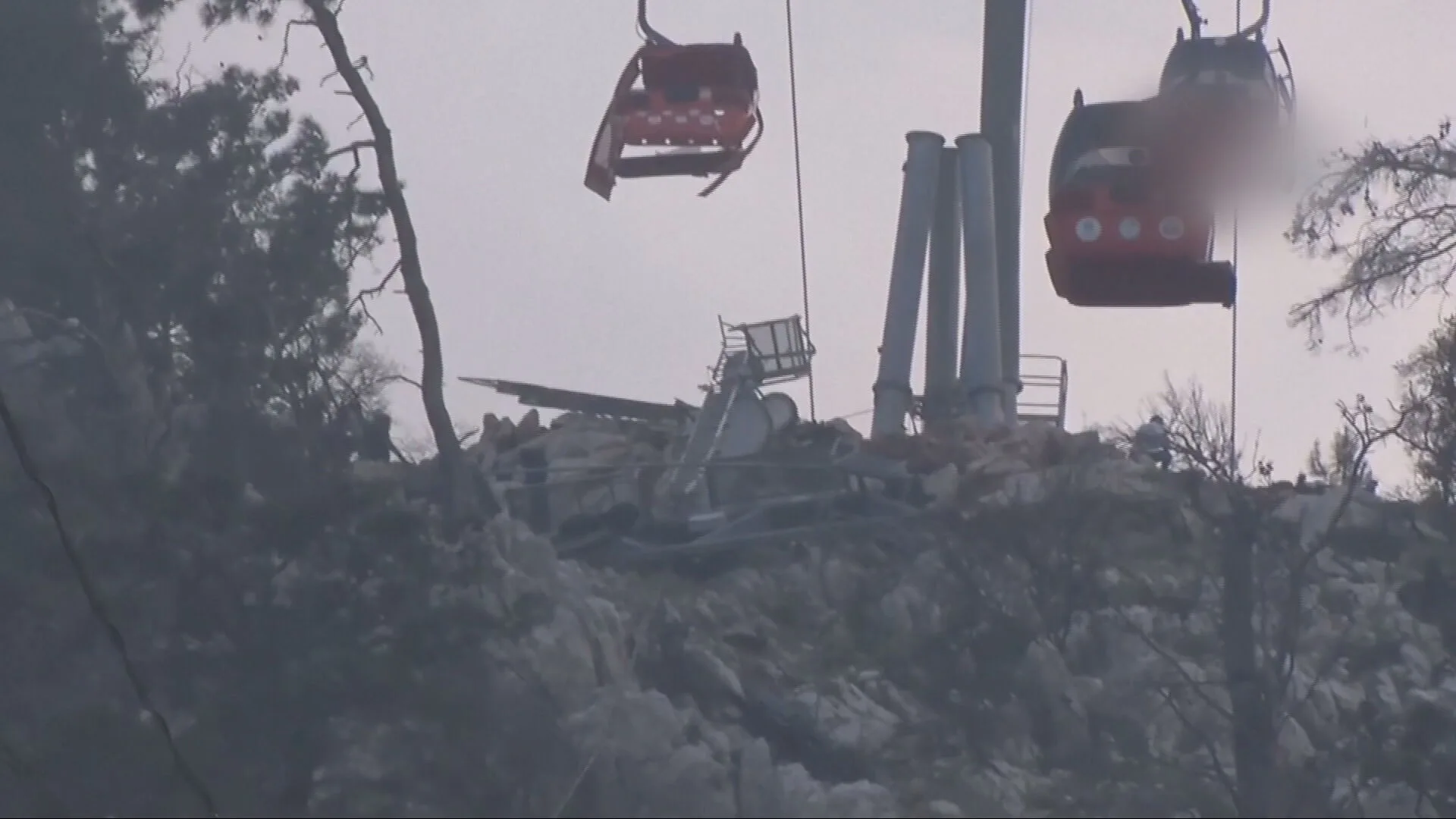 Accidente de teleférico en Turquía