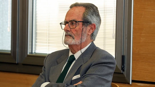 José Manuel Lomas durante el juicio José Manuel Lomas durante el juicio