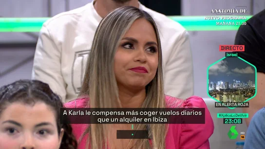 Karla denuncia los elevadísimos precios de los alquileres en Ibiza Karla denuncia los elevadísimos precios de los alquileres en Ibiza