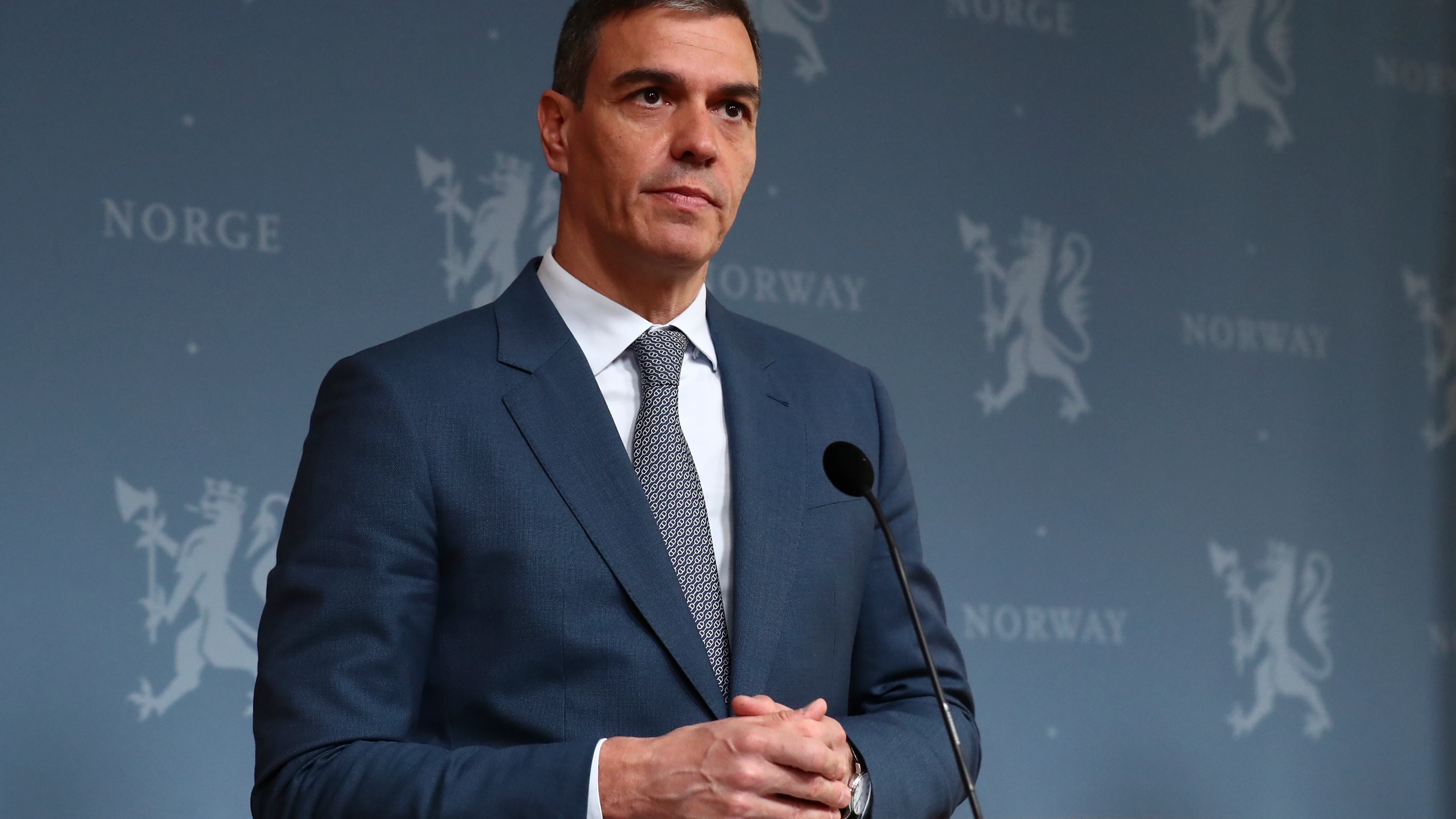 El presidente del Gobierno, Pedro Sánchez