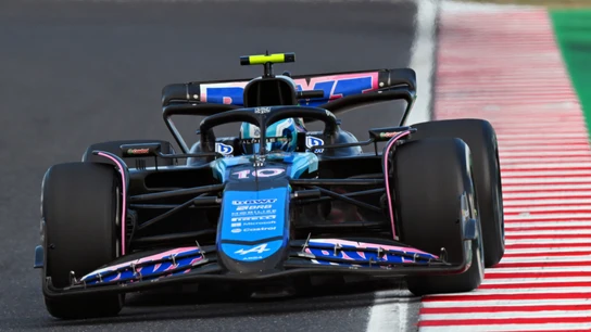 El Alpine de Pierre Gasly en Japón El Alpine de Pierre Gasly en Japón