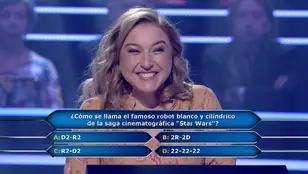 Clara Martínez responde con humor a la pregunta dos de ¿Quién quiere ser millonario?: &quot;¿Le llamaban Arturito, no?&quot;