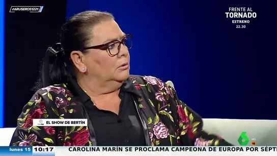 El dardo viral de María del Monte a Bertín Osborne: "El que trae cara de no dormir eres tú" El dardo viral de María del Monte a Bertín Osborne: "El que trae cara de no dormir eres tú"