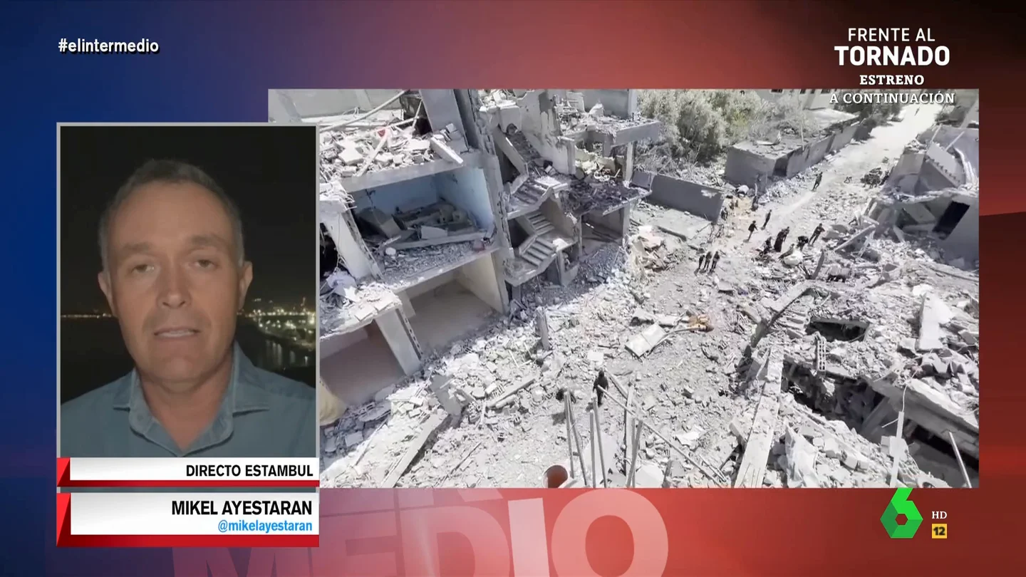 "Ha eclipsado una guerra que deja más de 33.000 muertos": Mikel Ayestaran expone cómo ha influido en Gaza el ataque de Irán a Israel "Ha eclipsado una guerra que deja más de 33.000 muertos": Mikel Ayestaran expone cómo ha influido en Gaza el ataque de Irán a Israel