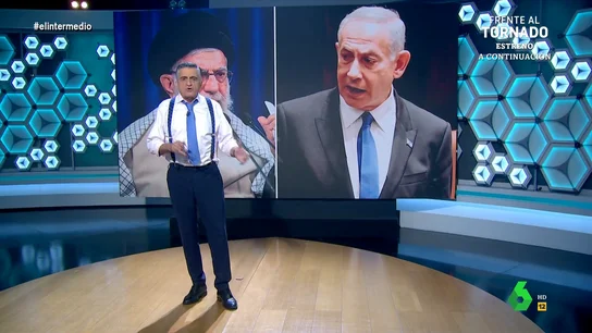 Wyoming, sobre las peticiones de contención a Israel: "Es como pedirle a Froilán que se recoja tempranito, un esfuerzo inútil" Wyoming, sobre las peticiones de contención a Israel: "Es como pedirle a Froilán que se recoja tempranito, un esfuerzo inútil"