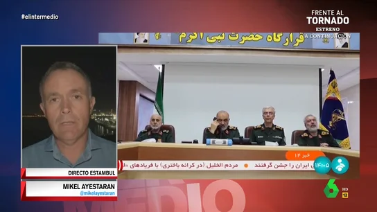 Mikel Ayestaran analiza el ataque de Irán a Israel: "Es realmente peligroso, son dos países que, posiblemente, sean potencias nucleares" Mikel Ayestaran analiza el ataque de Irán a Israel: "Es realmente peligroso, son dos países que, posiblemente, sean potencias nucleares"