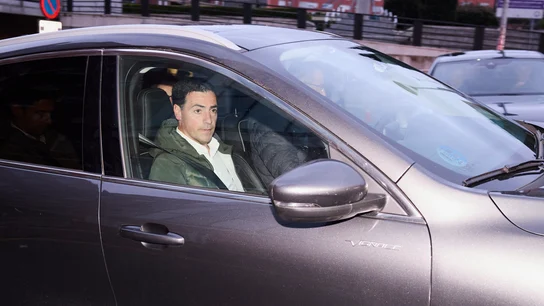 Imanol Pradales abandona el Hospital de Cruces tras ser atacado con gas pimienta Imanol Pradales abandona el Hospital de Cruces tras ser atacado con gas pimienta