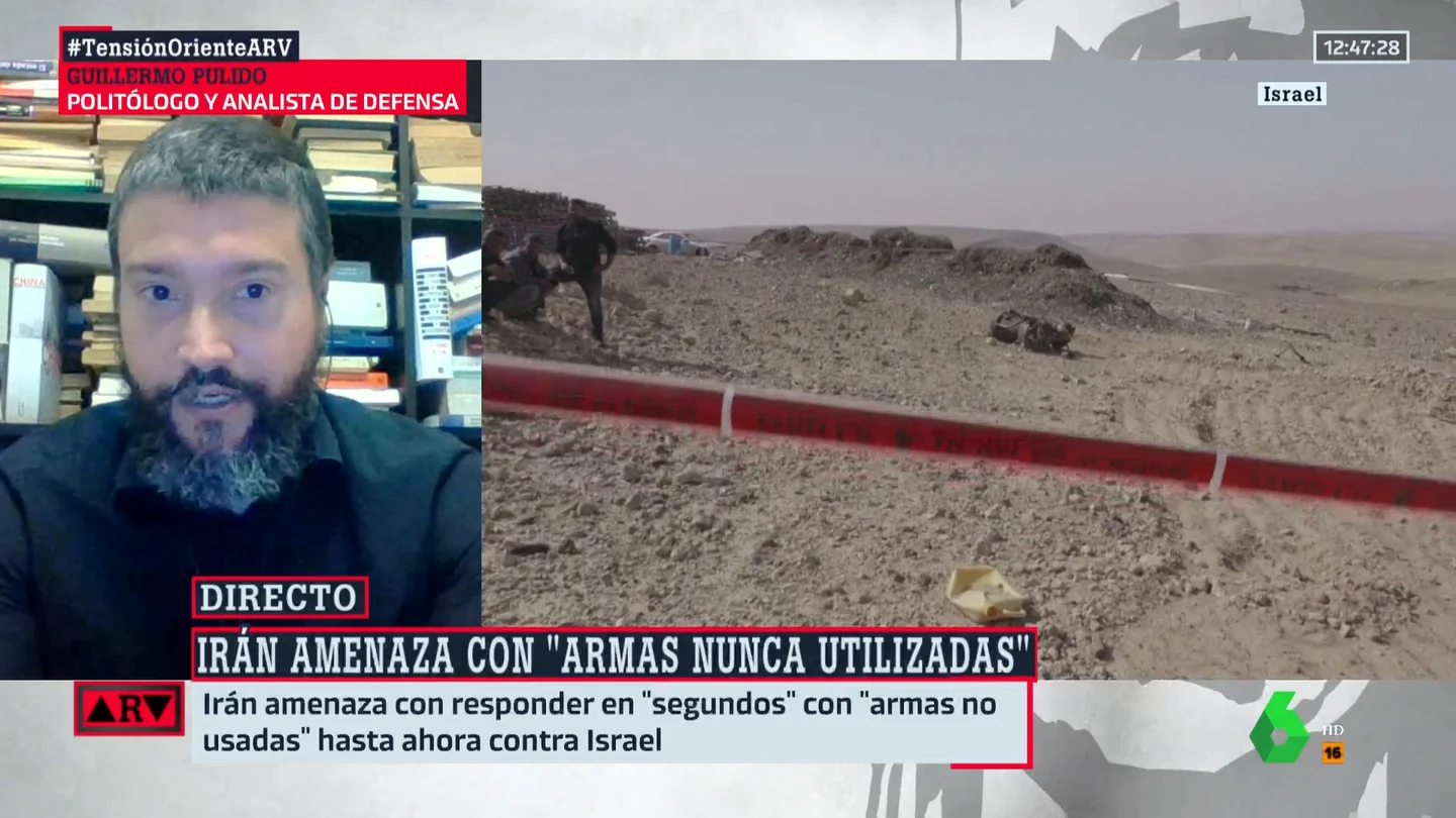 ARV- ¿Qué riesgo existe de que se produzca un ataque con armas nucleares por parte de Irán? Guillermo Pulido responde ARV- ¿Qué riesgo existe de que se produzca un ataque con armas nucleares por parte de Irán? Guillermo Pulido responde