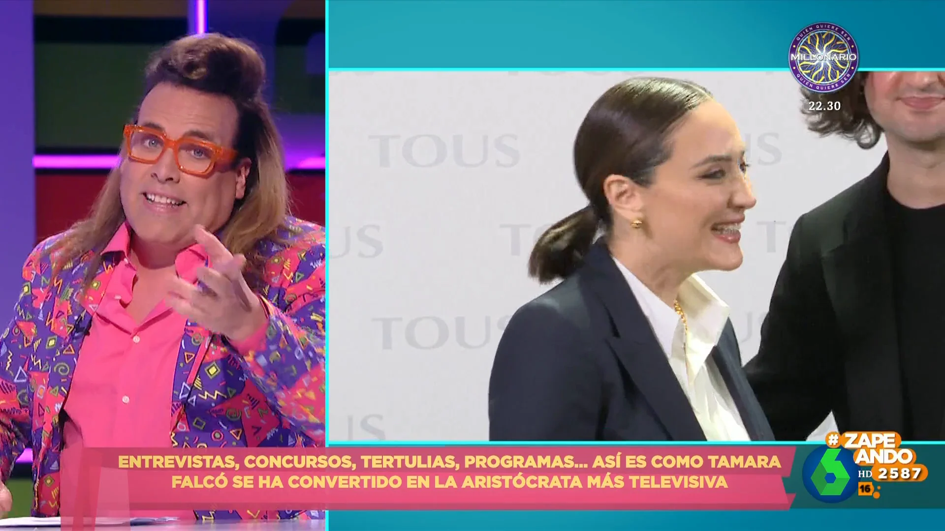 Torito repasa la evolución de Tamara Falcó hasta convertirse en la "musa de la prensa rosa"