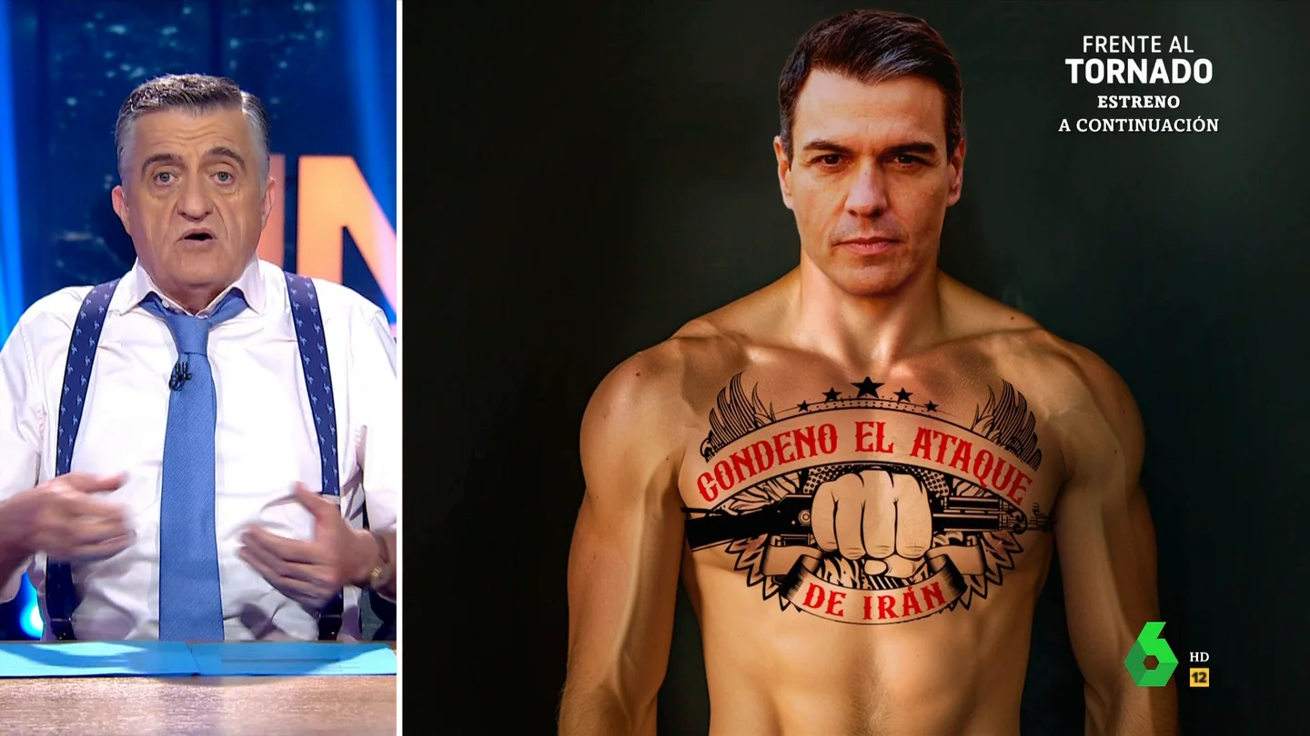 Wyoming, al PP tras criticar a Sánchez por su condena del ataque de Irán "Si la capacidad para gobernar un país se midiera por la velocidad a la hora de tuitear, tendríamos que nombrar presidente de España a El Rubius", afirma rotundo Wyoming en este vídeo donde responde a Feijóo y al portavoz del PP, Borja Sémper.